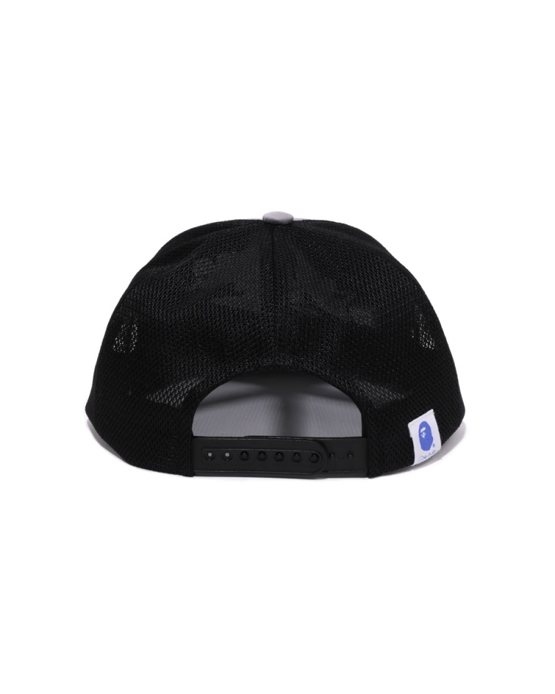 Chapeaux Bape X LDG Mesh Grise Homme | LPI-40297931